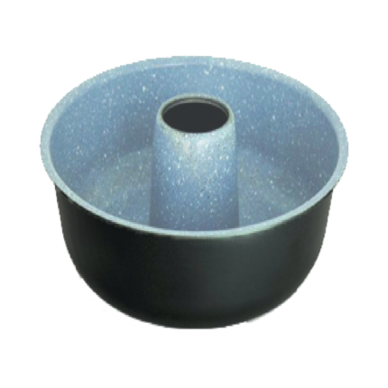 قالب للمخبوزات قلب فارغ مبروم مغلفة بالسيراميك الغير لاصق 28 سم